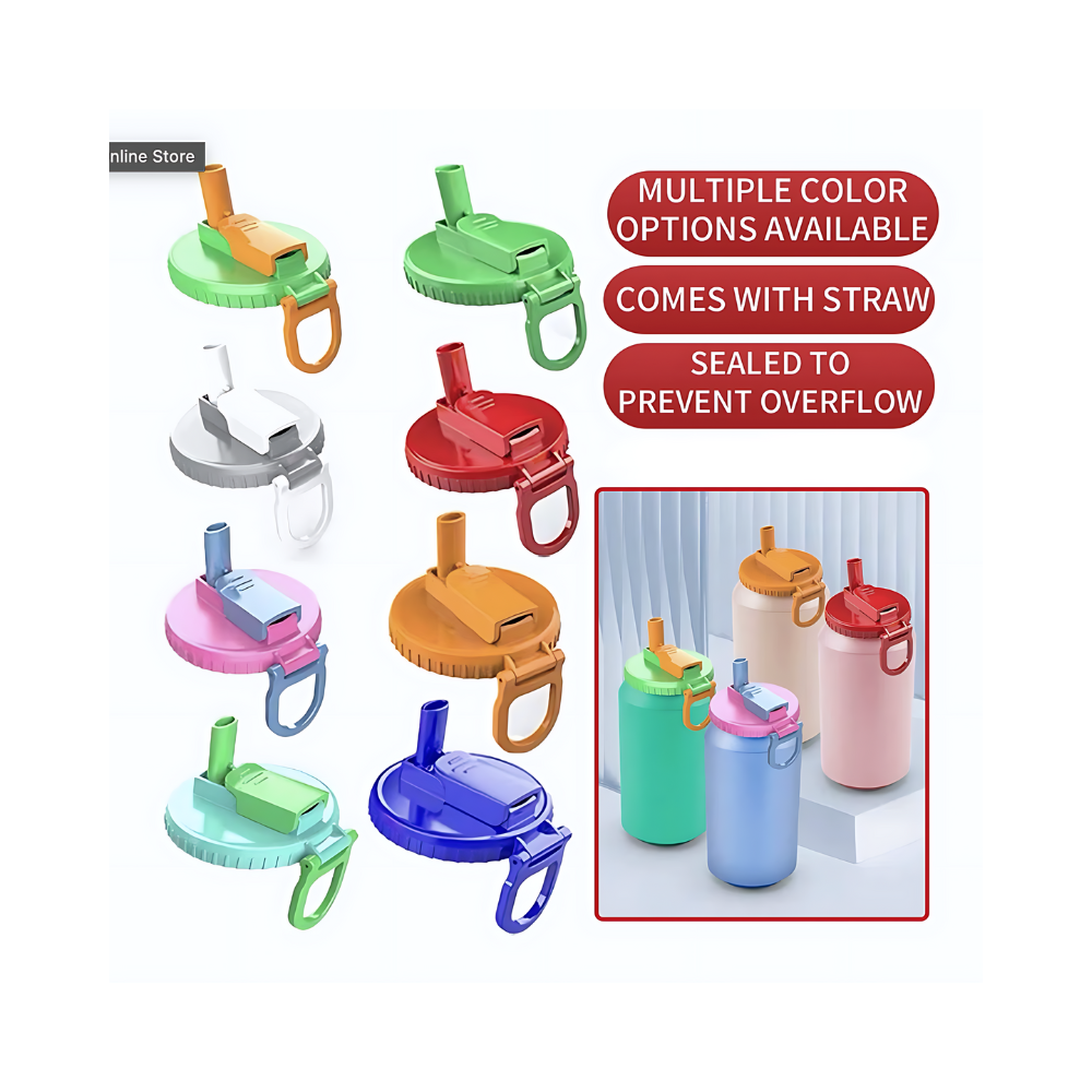 Spill-Proof Soda Can Lid — Locks Fizz, Blocks Bugs