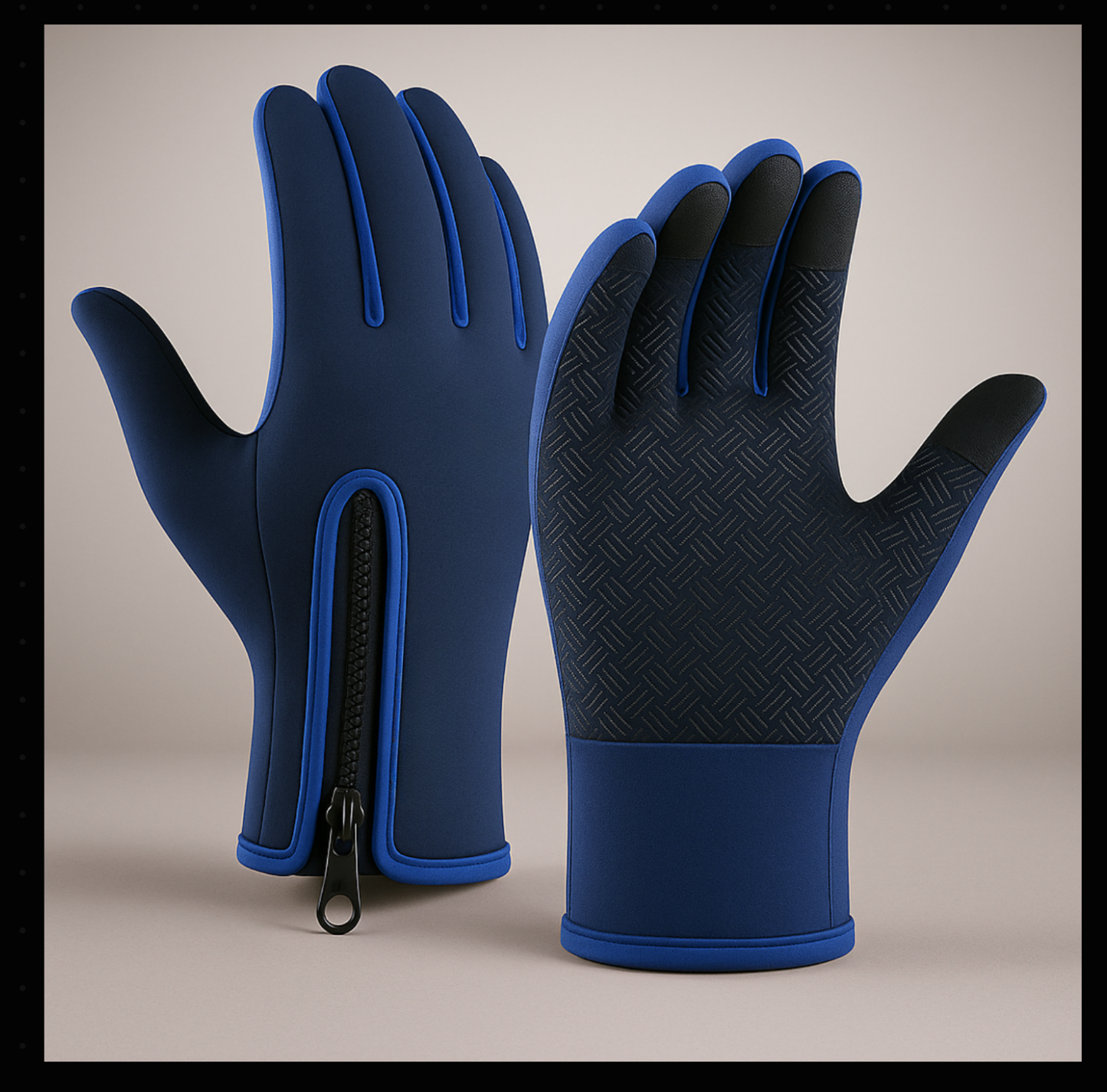 All-Weather Smart Gloves (Thermal & Windproof)