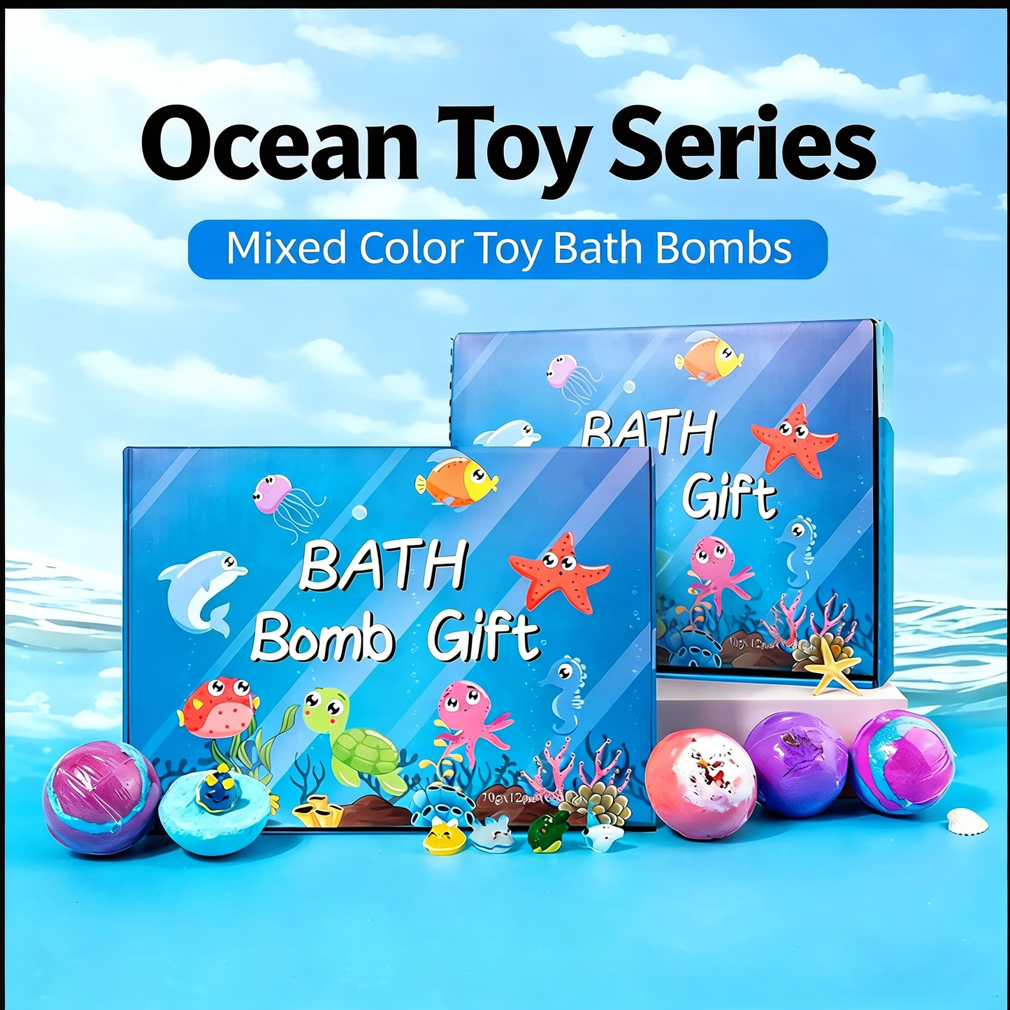 Glow Surprise Bath Bombs Set