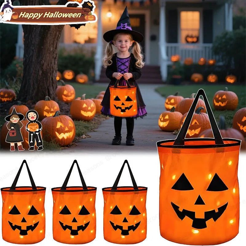 Glow-in-the-Dark Halloween Basket