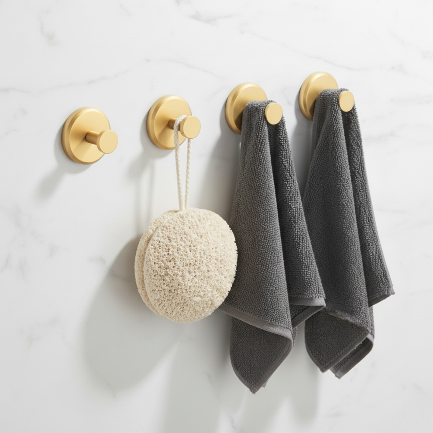 TwistLock Suction Wall Hooks Set