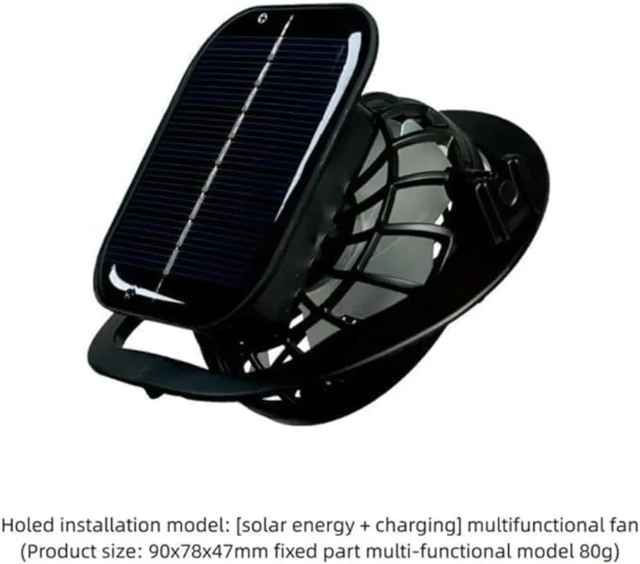 🧢 Luxe Solar Fan Cooling Hat – UV Sun Protection + Hands-Free Relief | Summer Heatwave Edition