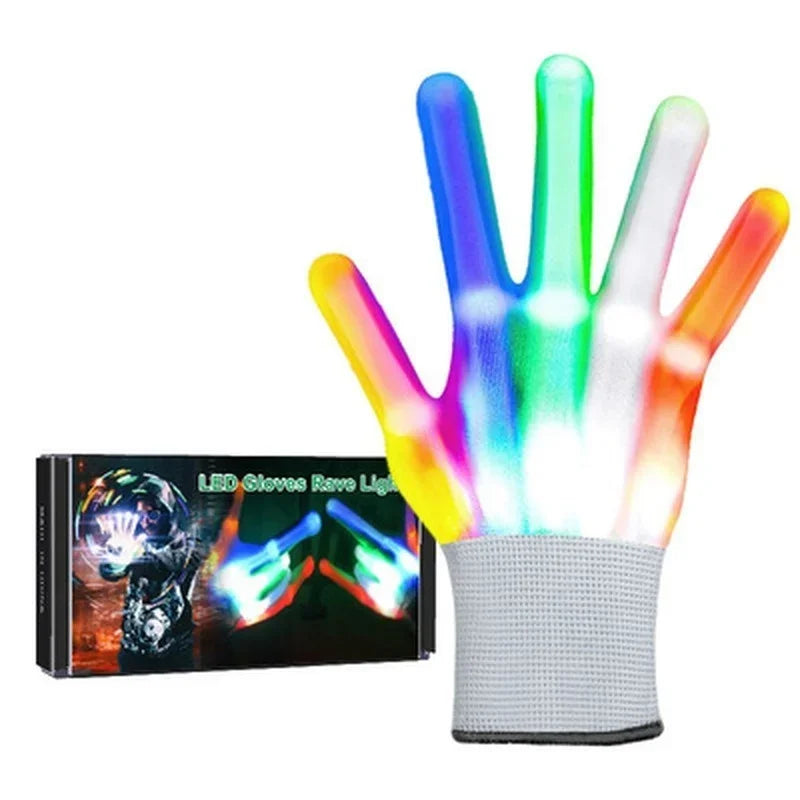 "LED Glow Gloves – Light Up the Night 🌌 | Luxe Exclusive" Buy 1 | Get 1 Free Limited Time Offer