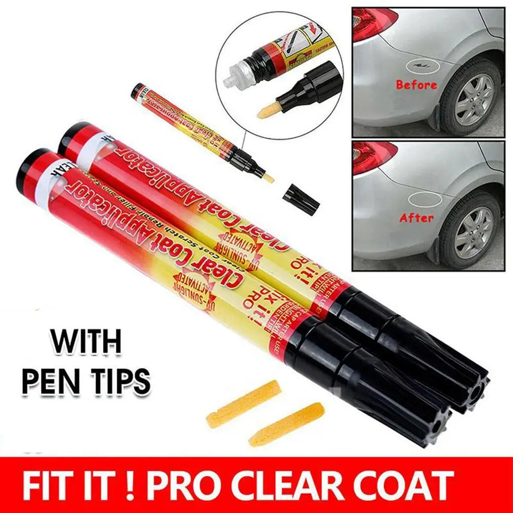 Luxe Scratch Repair Pen 🚗 – Clear Coat Fix for Cars | DIY Auto Scratch Remover + Free Gift 🎁