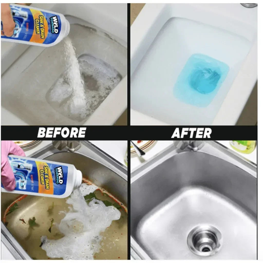 DrainBlast™ Sink & Drain Cleaner – Blast Away Clogs Fast & Safe