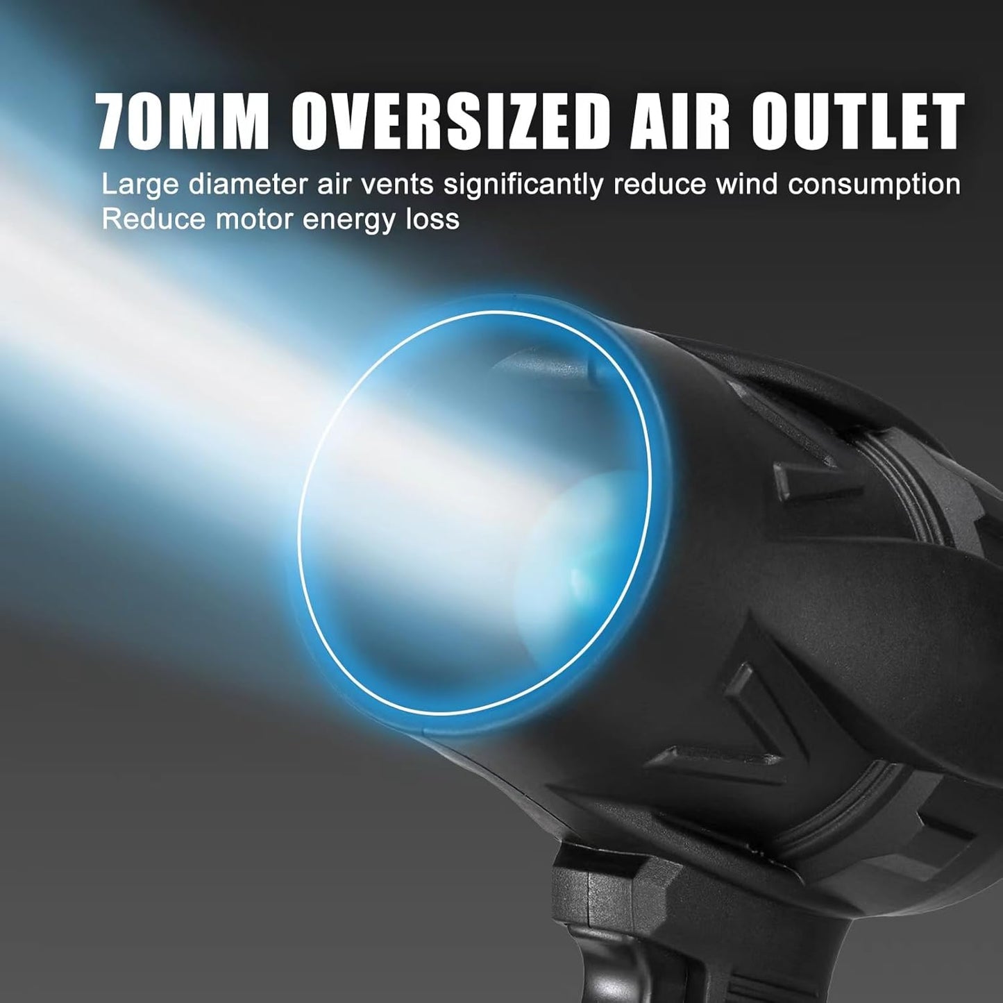 “💨 Cordless Turbo Blower | 200MPH Power