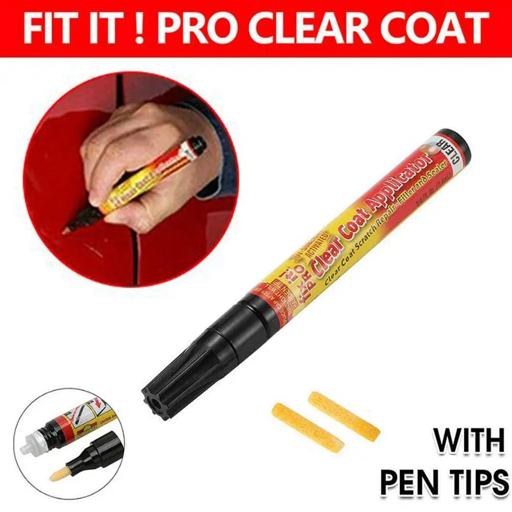 Luxe Scratch Repair Pen 🚗 – Clear Coat Fix for Cars | DIY Auto Scratch Remover + Free Gift 🎁