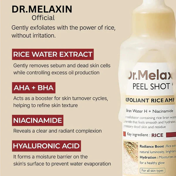 Dr. Melaxin Peel Shot Ampoule – Radiance in a Bottle