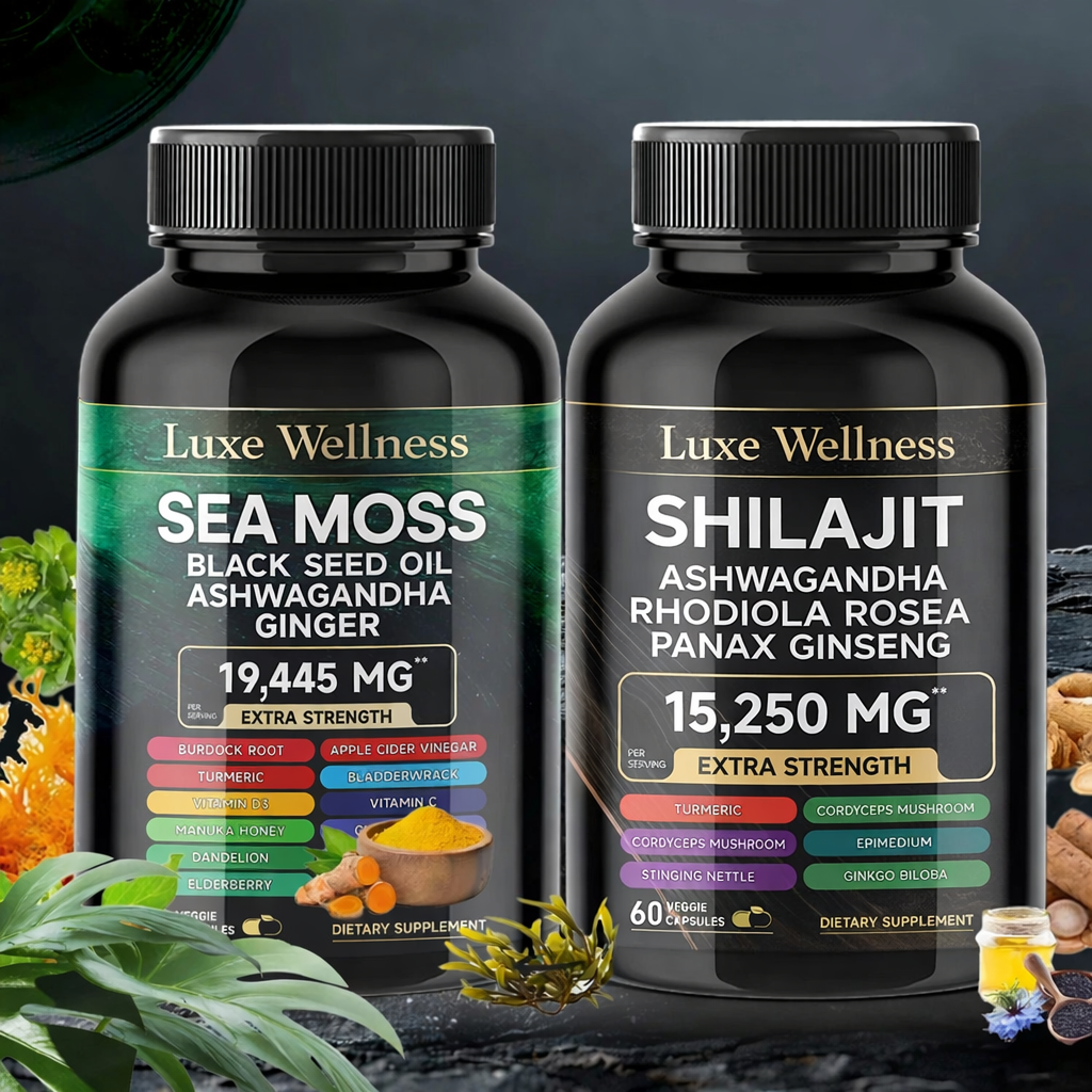 Sea Moss + Shilajit Vitality Power Duo