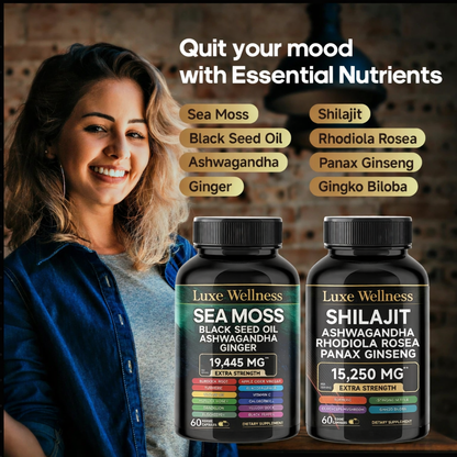 Sea Moss + Shilajit Vitality Power Duo