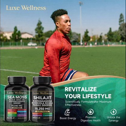 Sea Moss + Shilajit Vitality Power Duo