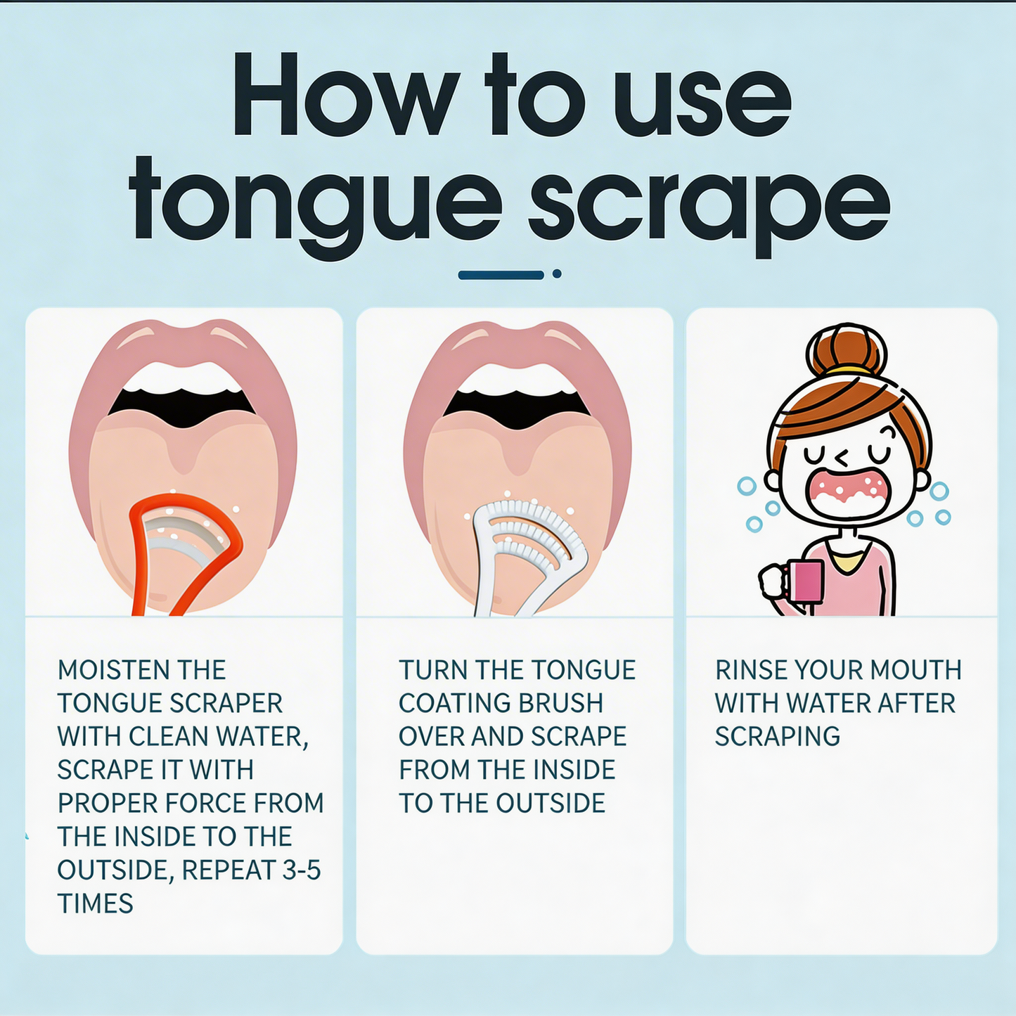 FreshTongue Oral Scraper