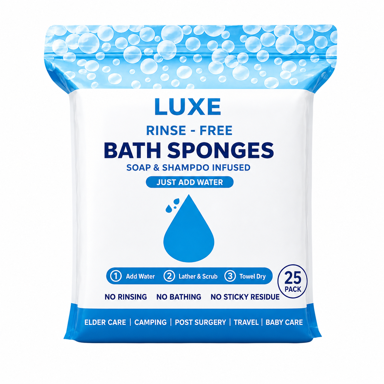The Ultimate Off-Grid Hygiene Kit (No-Rinse Bath Mittens)