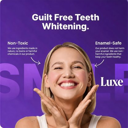 Luxe Purple Daily BrightSmile Whitening Strips Kit