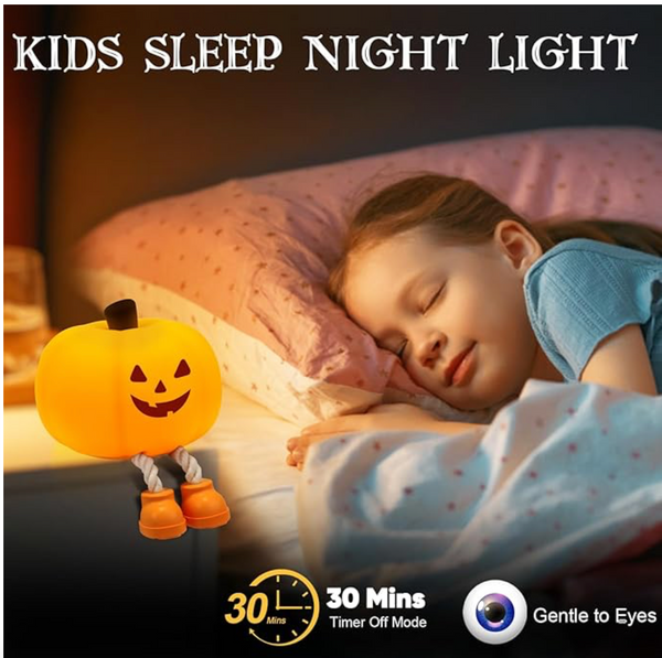 Charming Pumpkin Night Light