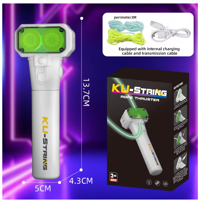 Glow-in-the-Dark Fun String Launcher