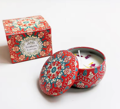 Warm Hearth™ Soy Candle – Long-Lasting Clean Burn | Cozy Home Aromatherapy