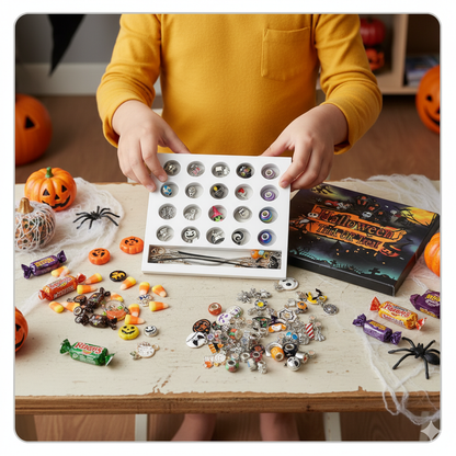 Trick-or-Treat Treasure Box: 31 Surprises They’ll Scream Over + FREE Pumpkin Night Light