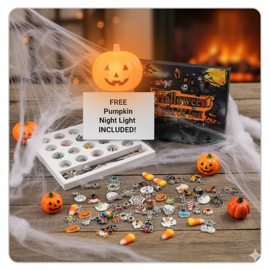 Trick-or-Treat Treasure Box: 31 Surprises They’ll Scream Over + FREE Pumpkin Night Light