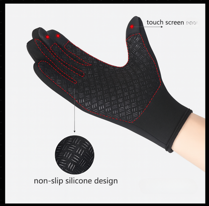 All-Weather Smart Gloves (Thermal & Windproof)