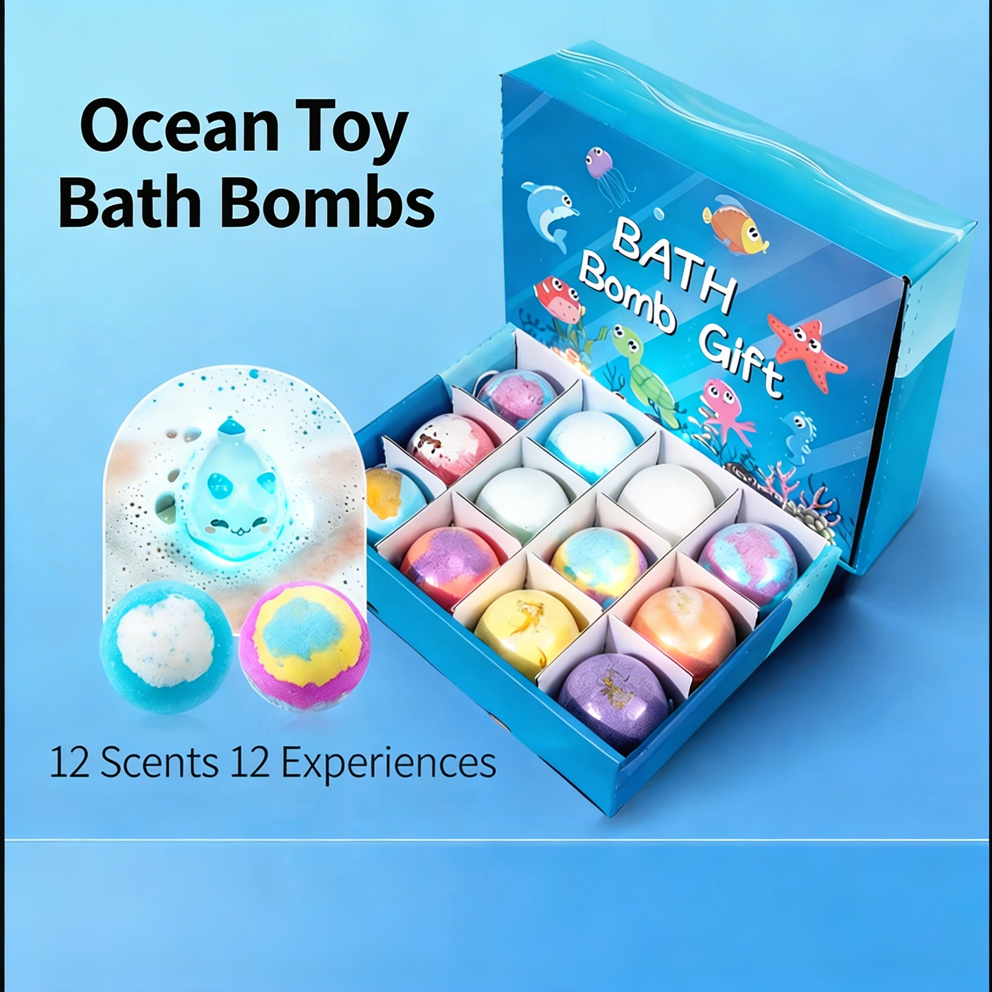 Glow Surprise Bath Bombs Set