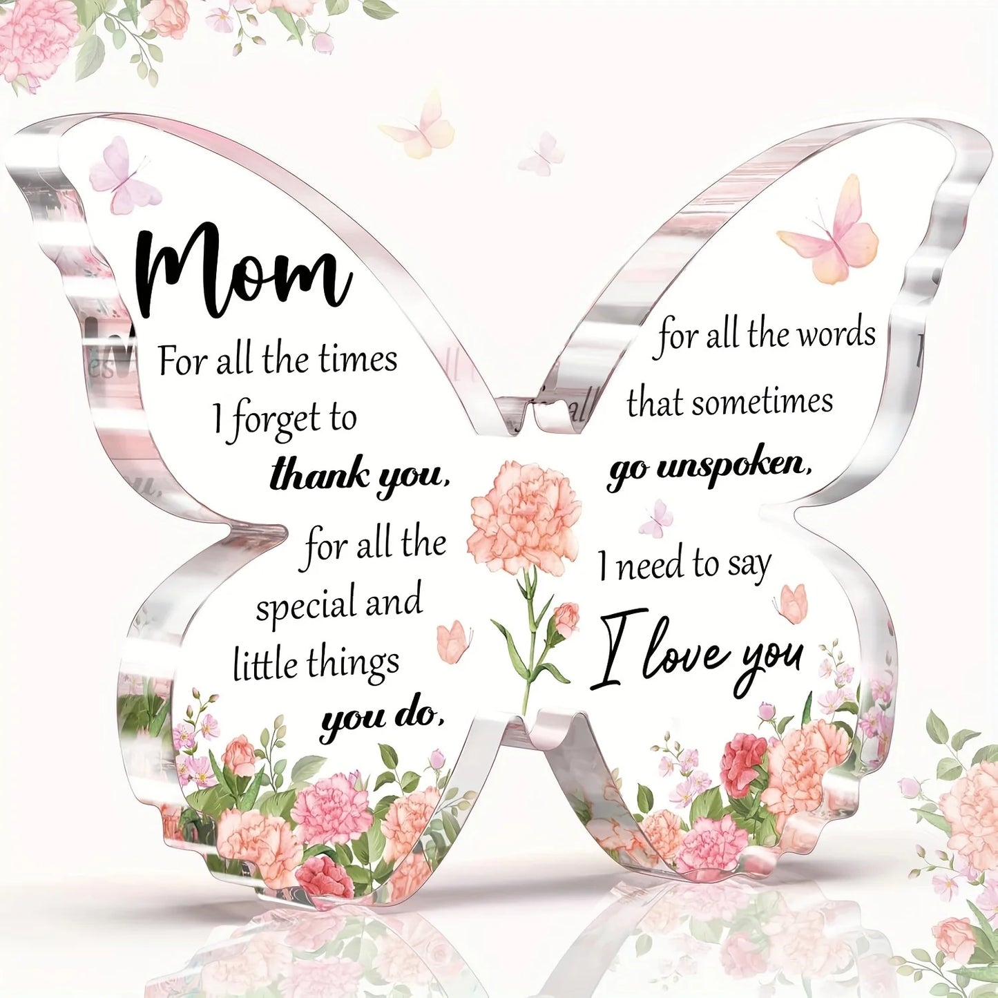 Butterfly Mom Keepsake Birthday Gift