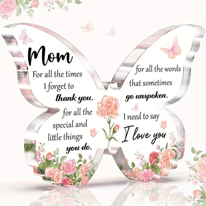 Butterfly Mom Keepsake Birthday Gift
