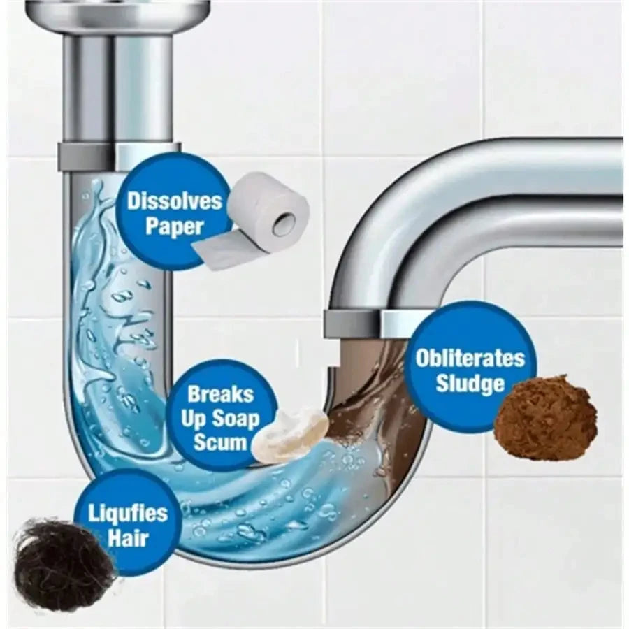 FlowFix™ Wild Tornado Drain Rescue Powder