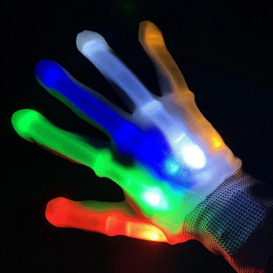 "LED Glow Gloves – Light Up the Night 🌌 | Luxe Exclusive" Buy 1 | Get 1 Free Limited Time Offer