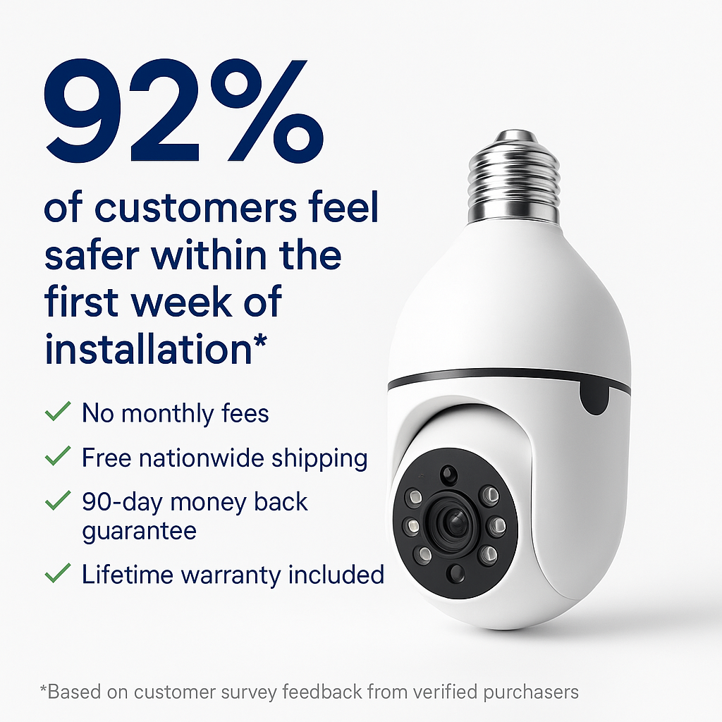 Guardian Bulb Security Camera
