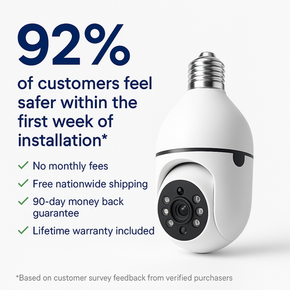 Guardian Bulb Security Camera