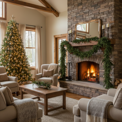 Lush Cedar Holiday Garland + Free Gifts While Supplies Last