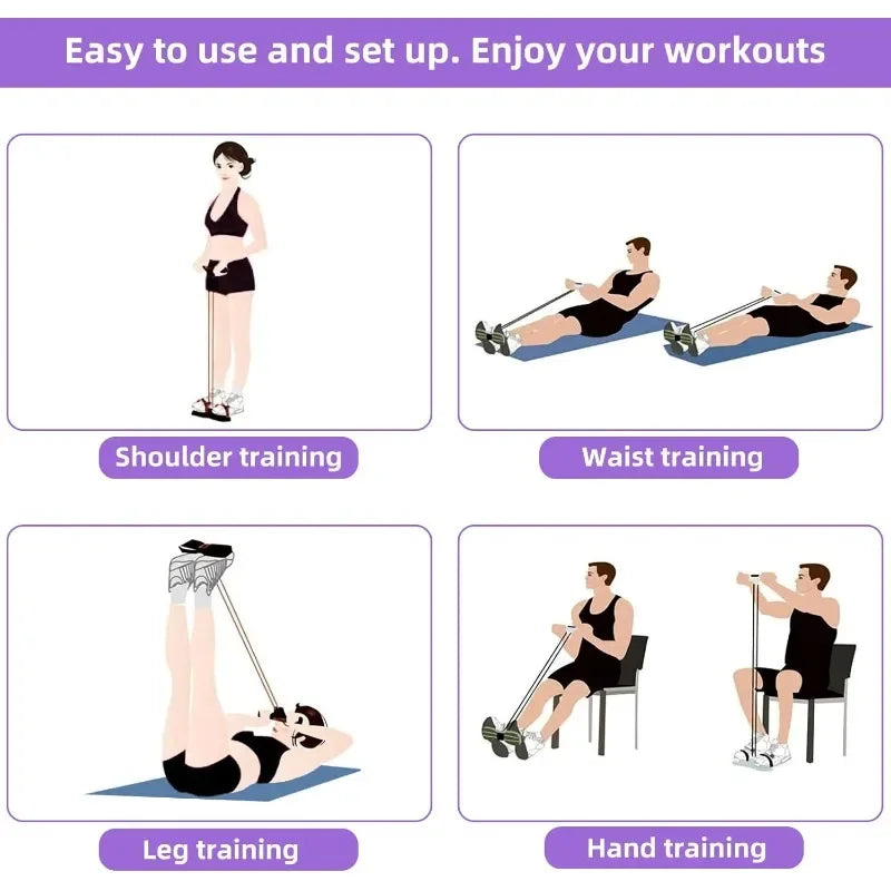 CoreFit Pro™ Resistance Band System-Sculpt Your Body Without the Gym