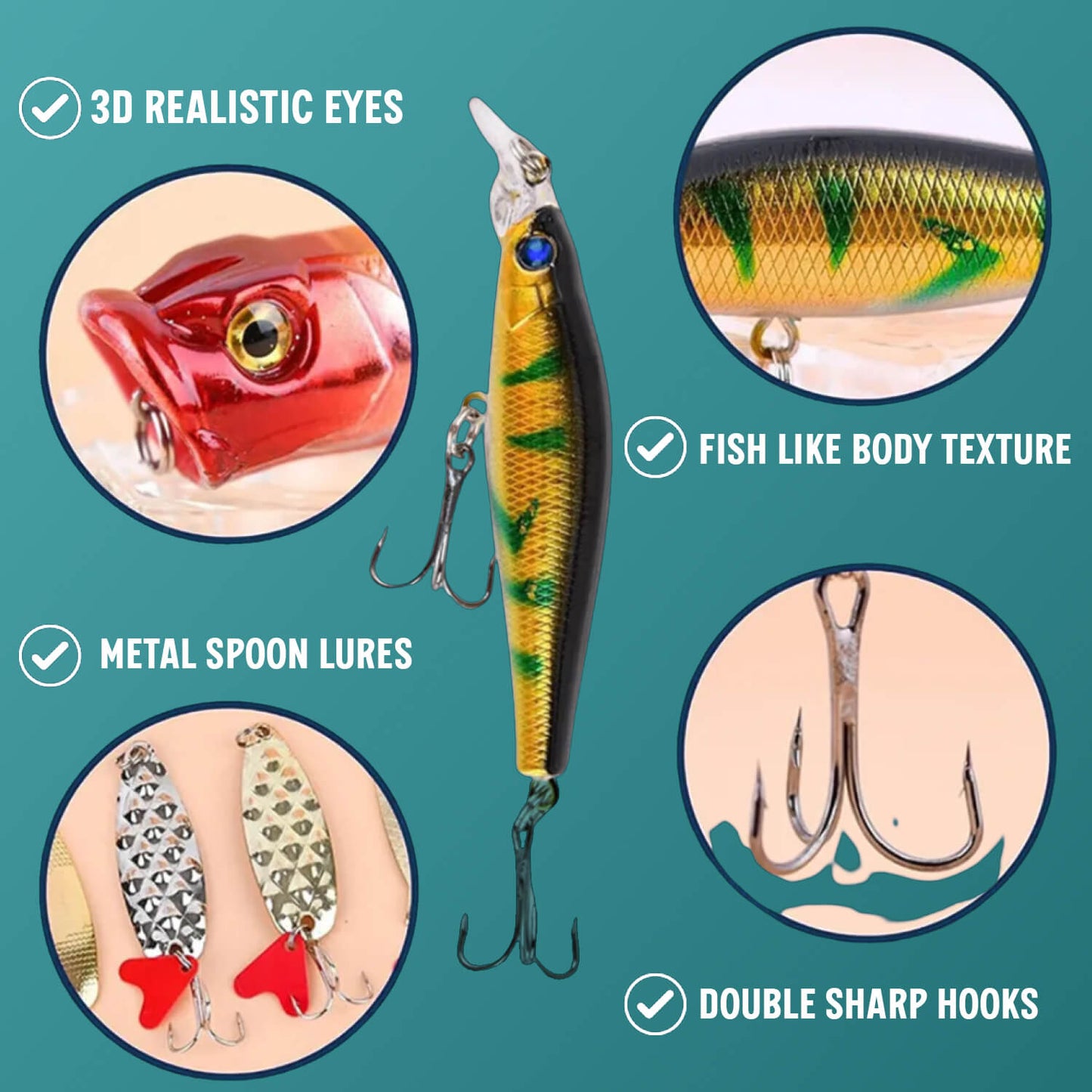 Fishing Lure Advent Calendar