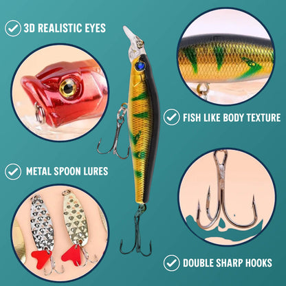 Fishing Lure Advent Calendar