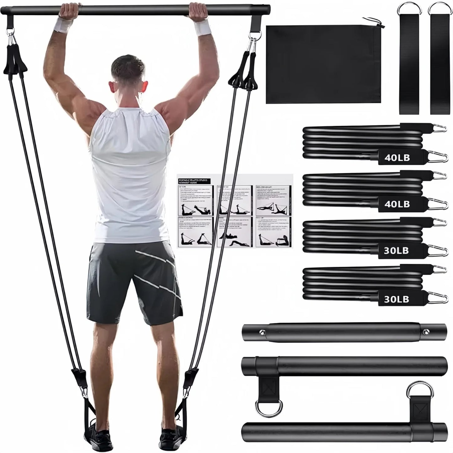 ToneBar Portable Pilates & Yoga Stick