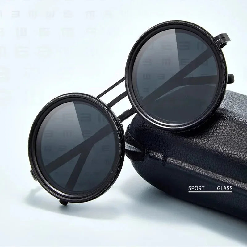Retro Glam Dimming Sunglasses