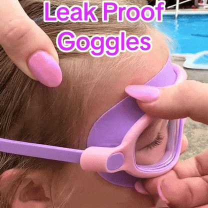 SplashGuard Pro™ Comfort Swim Goggles — Anti-Fog, Leak-Resistant & No Hair Pull