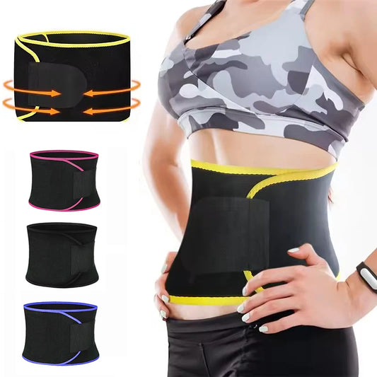 Sweat-Boost Waist Trainer Slimming Belt