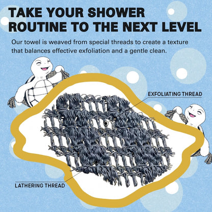 Exfoliating Antibacterial Shower Towel