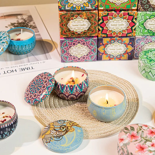 Warm Hearth™ Soy Candle – Long-Lasting Clean Burn | Cozy Home Aromatherapy