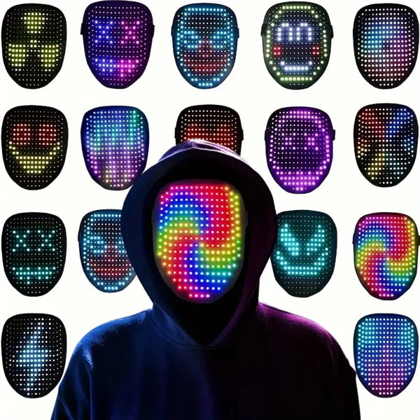 Magic Gesture LED Party Mask