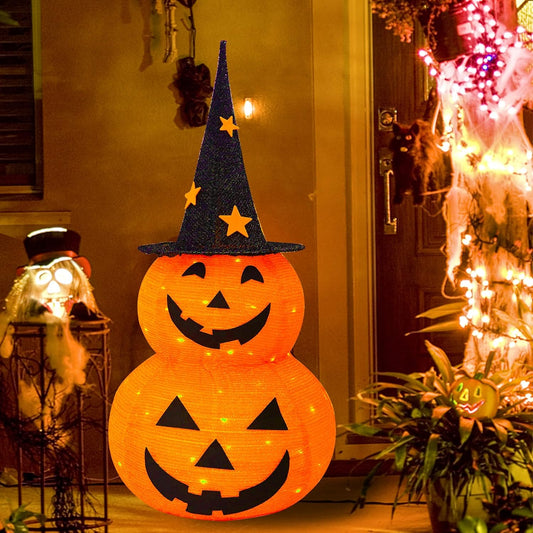 Festive Glow Pumpkin Décor | LED Halloween Pumpkins 🎃✨