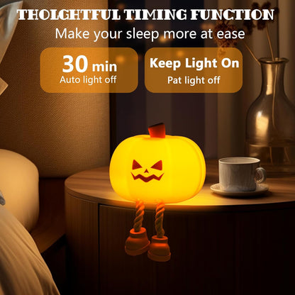“The Viral Pumpkin Light That Ends Bedtime Battles”