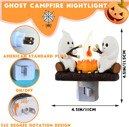 Ghost Campfire Night Light – Limited Halloween Edition