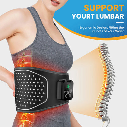 LUXE™ Thermal Relief Belt (Cordless Heat + Deep Massage for All-Day Comfort)
