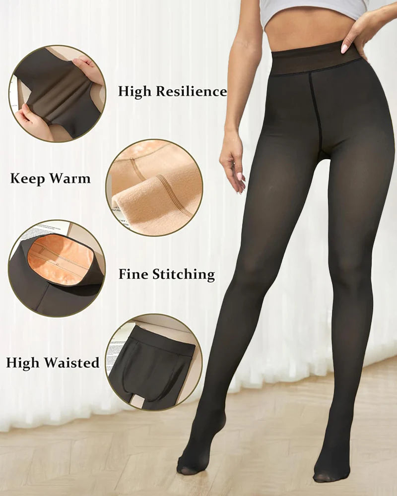 Cozy Fleece Tights for Winter
