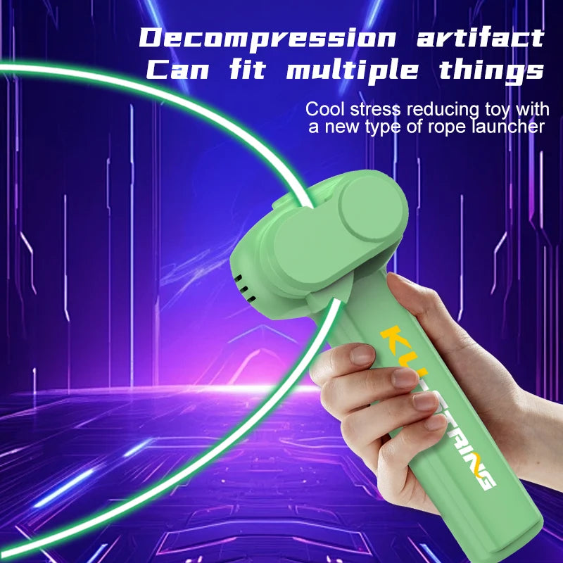 Glow-in-the-Dark Fun String Launcher