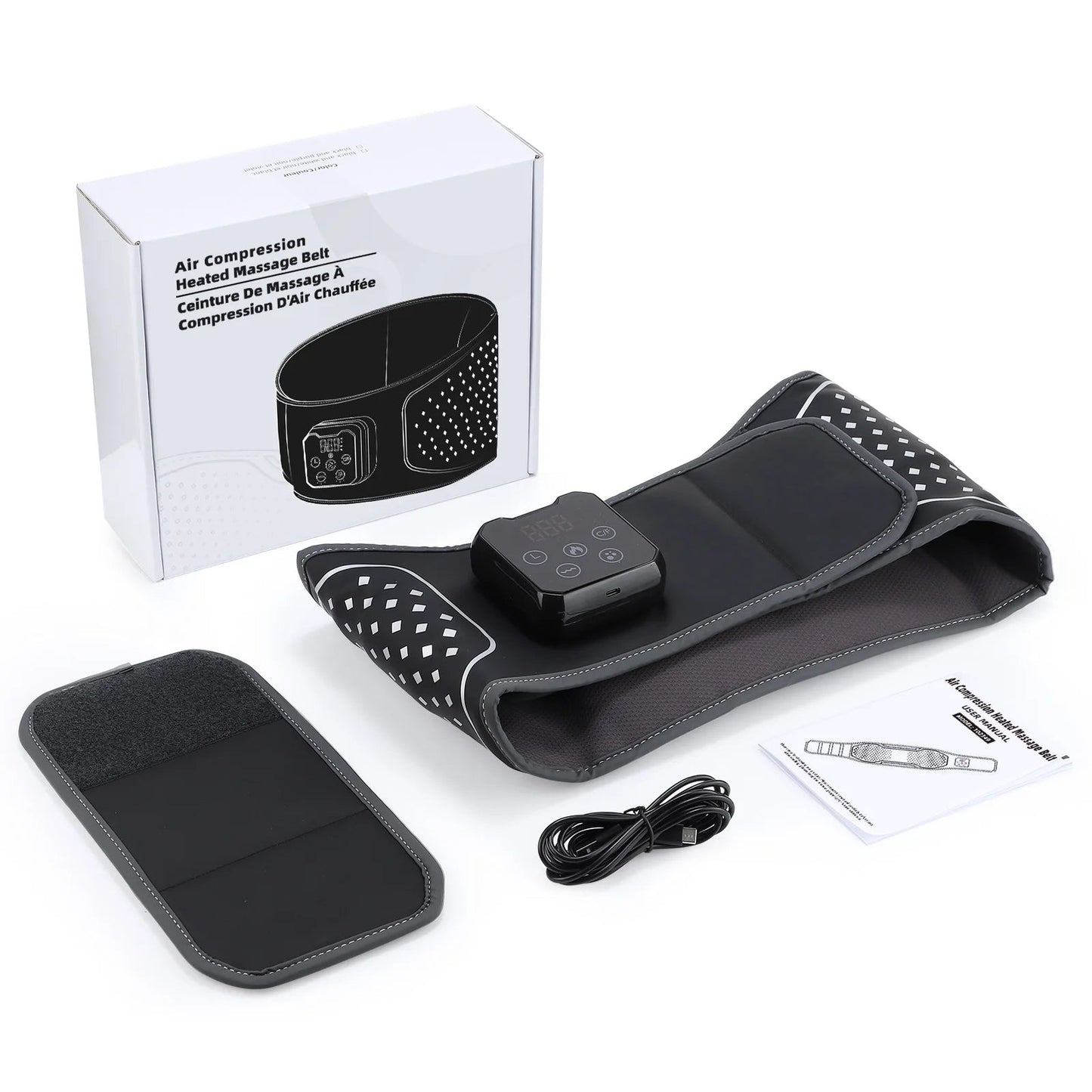 LUXE™ Thermal Relief Belt (Cordless Heat + Deep Massage for All-Day Comfort)