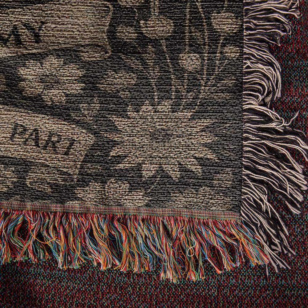 The Perfect "Til Death Do Us Part" Woven Blanket